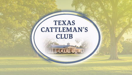 Logo der CORA-Reihe "Texas Cattleman's Club Edition" mit szenischem Hintergrund