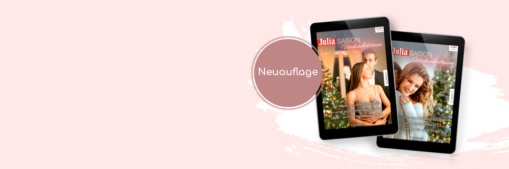 
     
        Julia Saison Weihnachtsbände – Exklusiv im CORA-Shop erhältlich!
    
