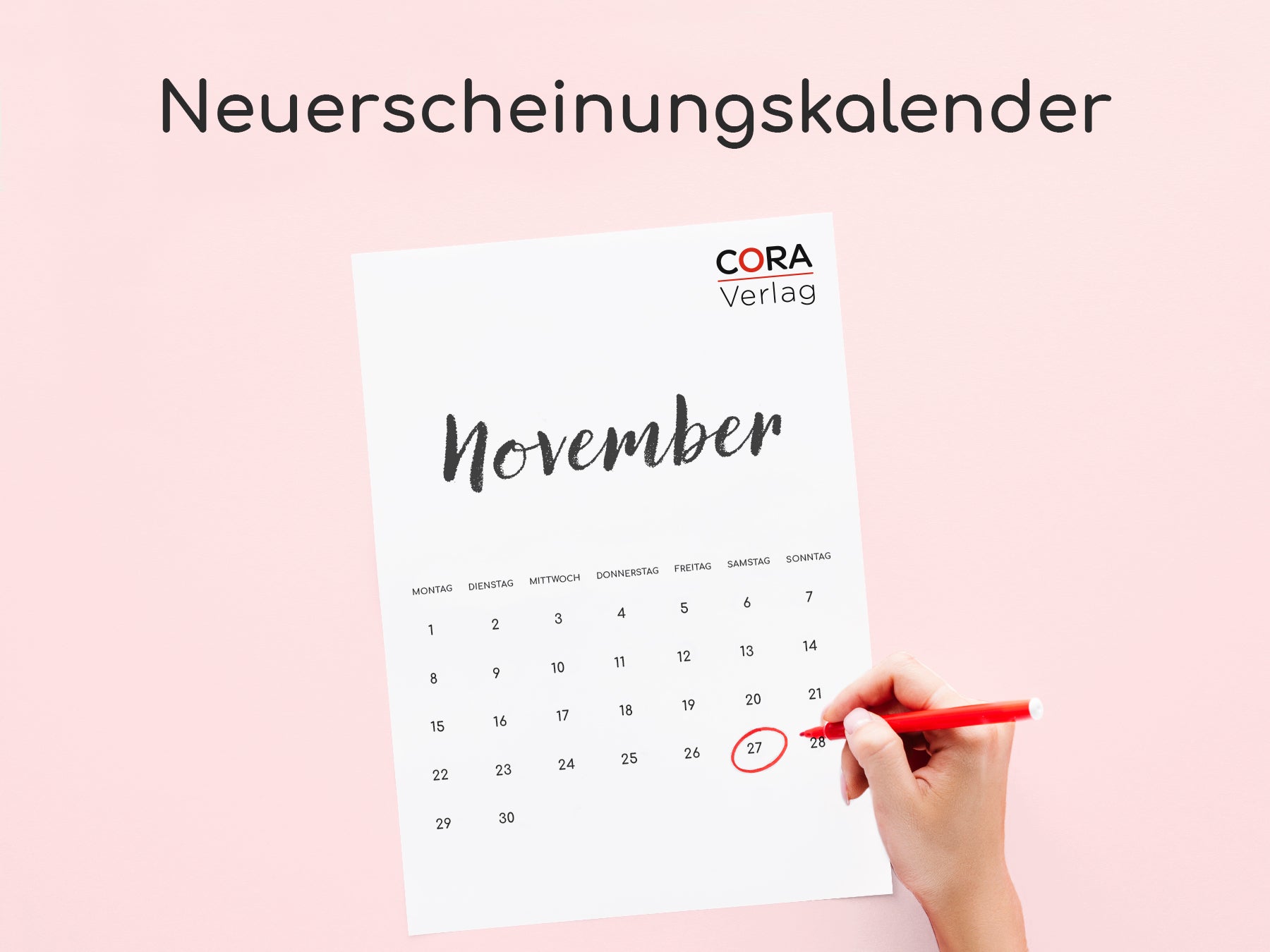CORA Neuerscheinungen